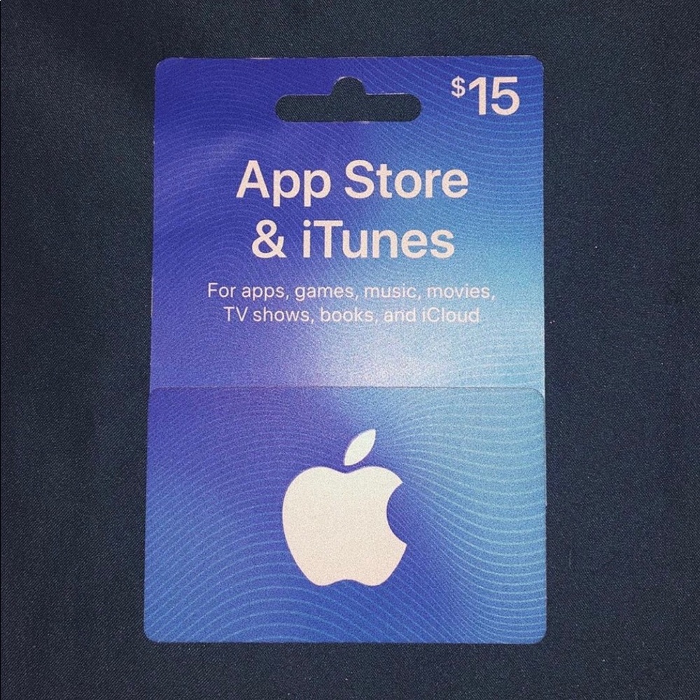 Apple iTunes card